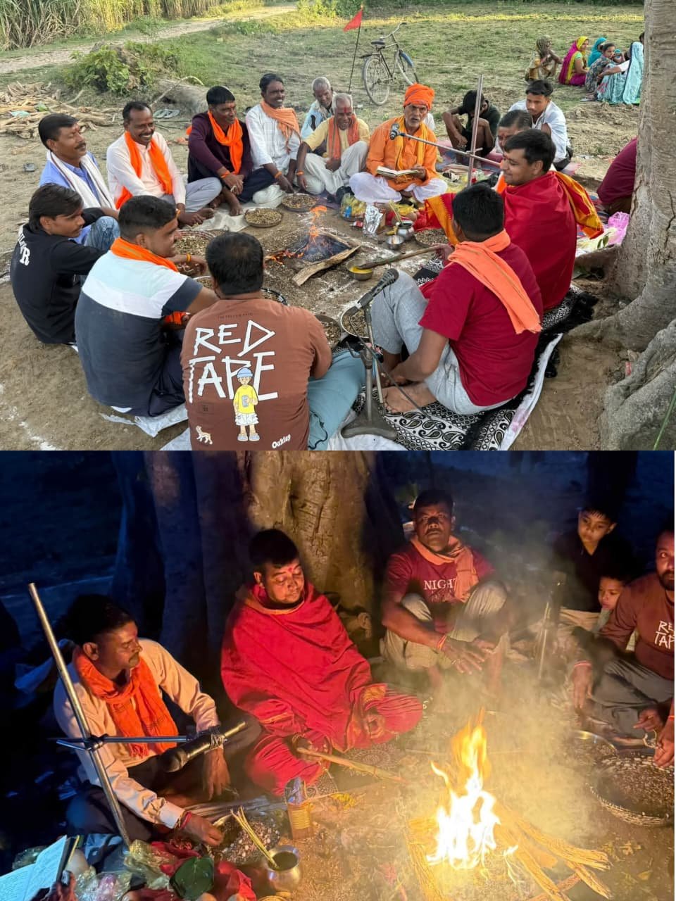महानवमी पर पप्पू प्रधान ने किया माता रानी का पूजन-हवन