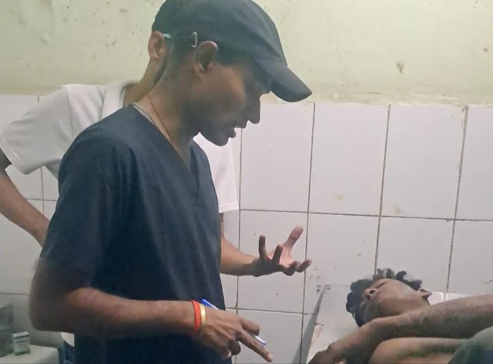 मिश्रिख में मकान की छत ढलाई के दौरान गिरी शटरिंग, दो मजदूर गंभीर रूप से घायल