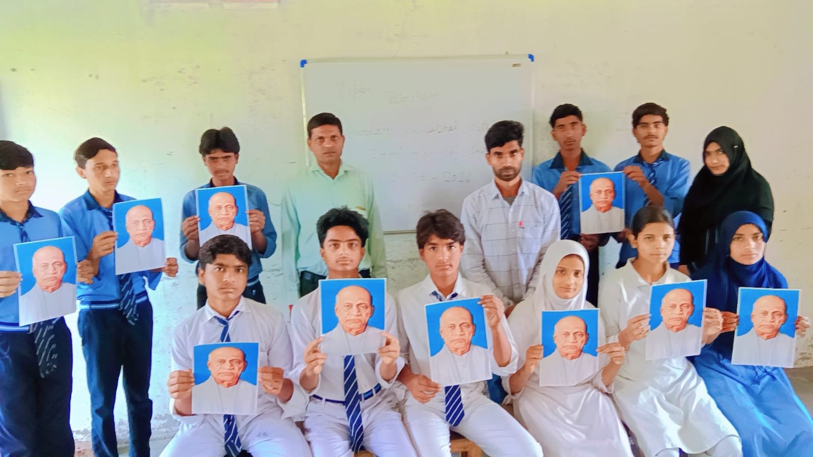 सरदार वल्लभभाई पटेल की जयंती पर विद्यार्थियों ने लिया राष्ट्रीय एकता का संकल्प