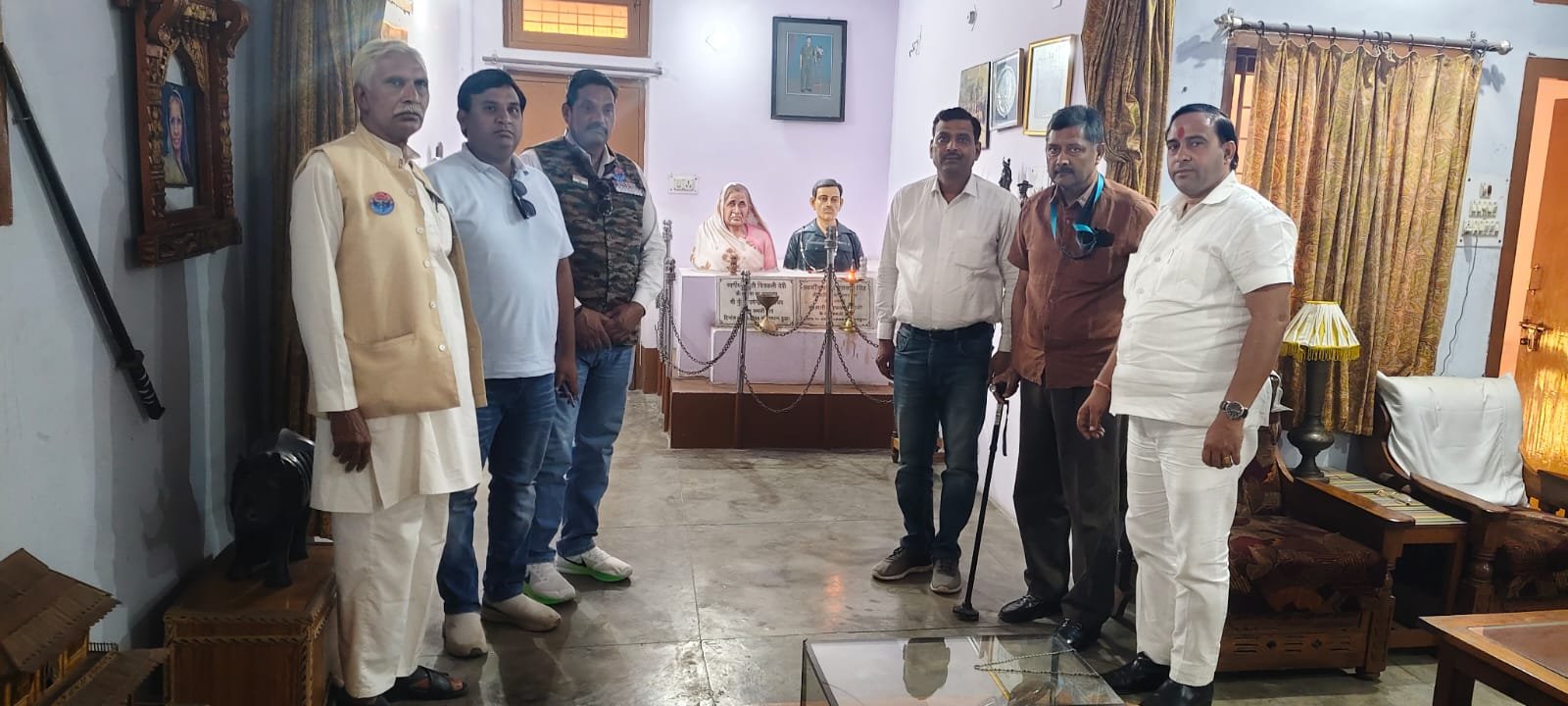 पूर्व सैनिक सेवा परिषद के पदाधिकारियों ने प्रांत अध्यक्ष से की शिष्टाचार भेंट